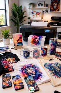 چاپ رنگی جوهر افشان و لیزری رنگی